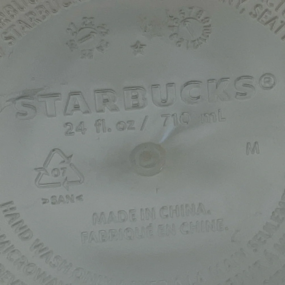 Starbucks 2023 Siren Shell White Pearl Mermaid Scales Cold Cup Tumbler 24oz
